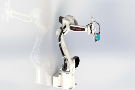 焊接機(jī)器人加裝焊縫跟蹤系統(tǒng)實現(xiàn)焊縫精準(zhǔn)定位